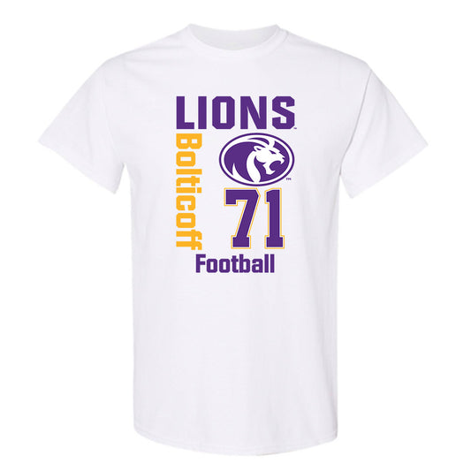 North Alabama - NCAA Football : Noah Bolticoff - Classic Fashion Shersey T-Shirt-0