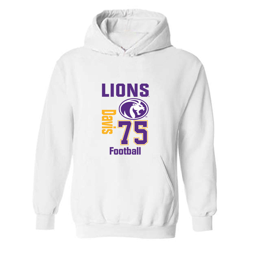 North Alabama - NCAA Football : Brandt Davis - Classic Fashion Shersey Hooded Sweatshirt-0