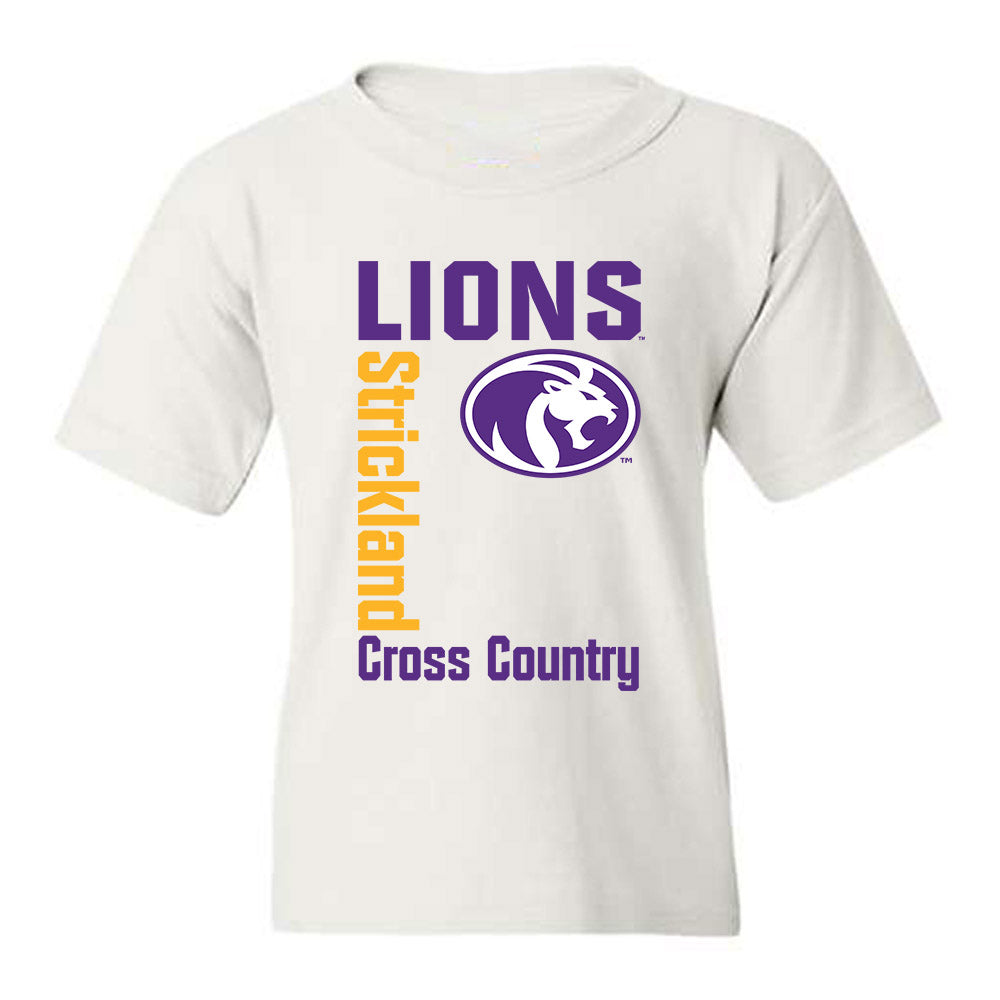 North Alabama - NCAA Men's Cross Country : Brady Strickland - Classic Fashion Shersey Youth T-Shirt-0