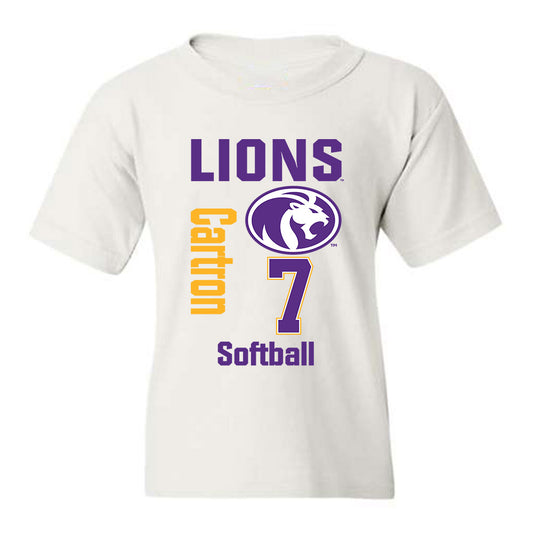 North Alabama - NCAA Softball : Caroline Cartron - Classic Fashion Shersey Youth T-Shirt