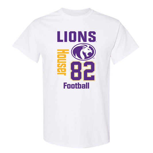 North Alabama - NCAA Football : Clint Houser - Classic Fashion Shersey T-Shirt-0