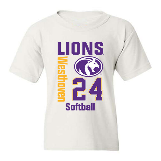 North Alabama - NCAA Softball : Lindsey Westhoven - Classic Fashion Shersey Youth T-Shirt-0