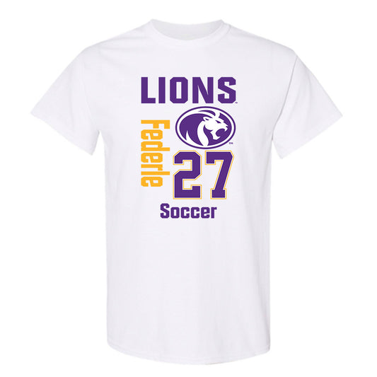 North Alabama - NCAA Women's Soccer : Carolyn Federle - Classic Fashion Shersey T-Shirt-0