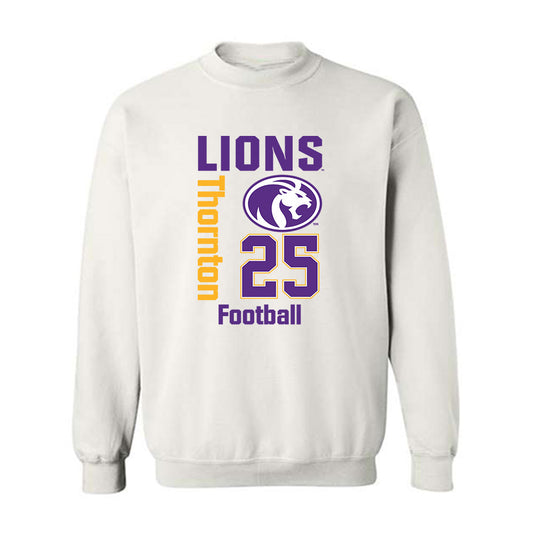 North Alabama - NCAA Football : Logan Thornton - Classic Fashion Shersey Crewneck Sweatshirt-0