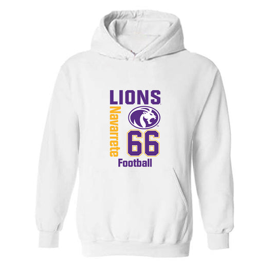 North Alabama - NCAA Football : Julian Navarrete - Classic Fashion Shersey Hooded Sweatshirt-0