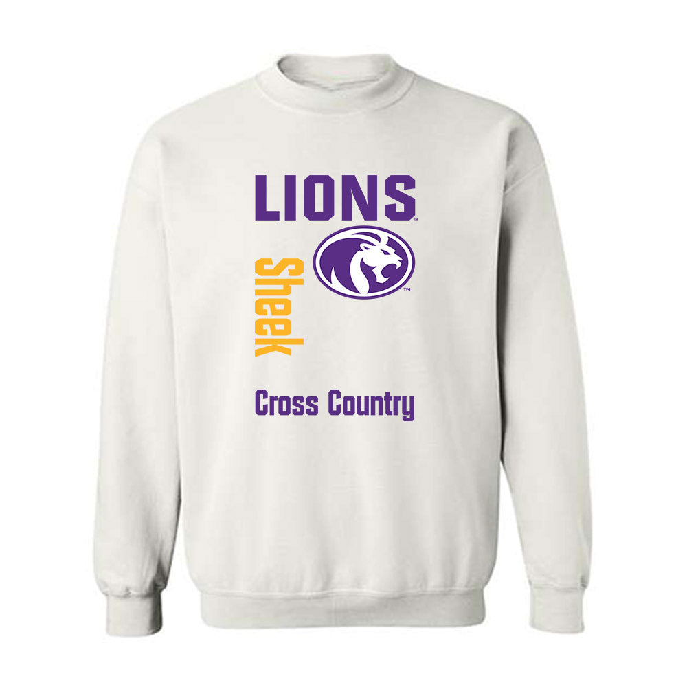 North Alabama - NCAA Men's Cross Country : Thomas Sheek - Classic Fashion Shersey Crewneck Sweatshirt-0