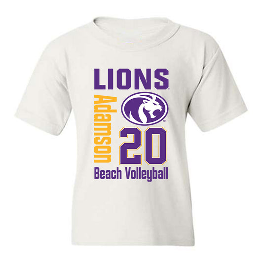 North Alabama - NCAA Beach Volleyball : Kiana Adamson - Classic Fashion Shersey Youth T-Shirt-0
