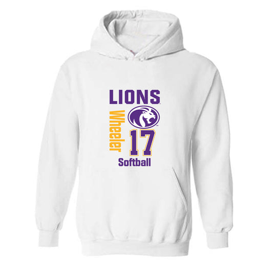 North Alabama - NCAA Softball : Laura Leigh Wheeler - Classic Fashion Shersey Hooded Sweatshirt