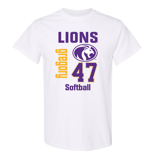 North Alabama - NCAA Softball : Grace Gregory - Classic Fashion Shersey T-Shirt-0