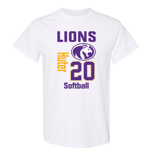 North Alabama - NCAA Softball : Livy Huter - Classic Fashion Shersey T-Shirt-0