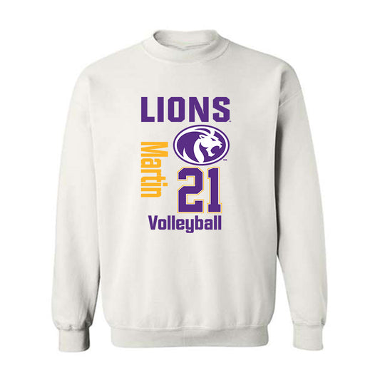 North Alabama - NCAA Women's Volleyball : Hayley Martin - Classic Fashion Shersey Crewneck Sweatshirt-0
