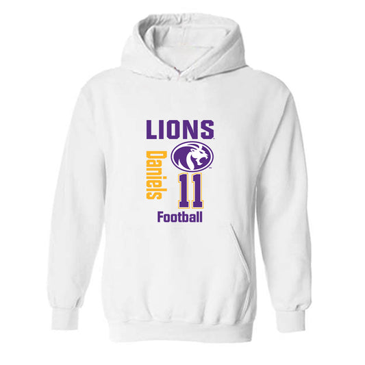 North Alabama - NCAA Football : Jalyn Daniels - Classic Fashion Shersey Hooded Sweatshirt-0