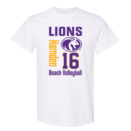 North Alabama - NCAA Beach Volleyball : Gaby Harnden - Classic Fashion Shersey T-Shirt-0
