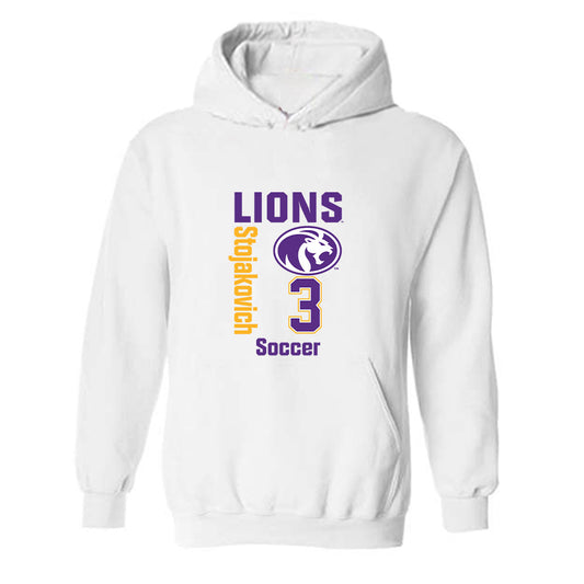 North Alabama - NCAA Women's Soccer : Avery Stojakovich - Classic Fashion Shersey Hooded Sweatshirt-0