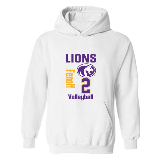 North Alabama - NCAA Women's Volleyball : Olivia Fenoff - Classic Fashion Shersey Hooded Sweatshirt