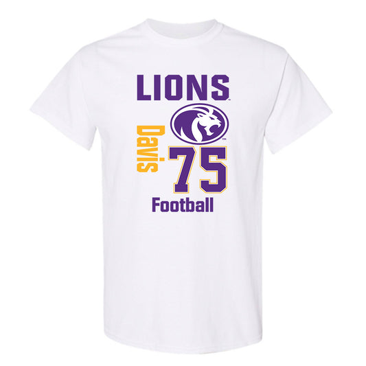 North Alabama - NCAA Football : Brandt Davis - Classic Fashion Shersey T-Shirt-0
