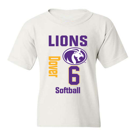 North Alabama - NCAA Softball : Briley Dover - Classic Fashion Shersey Youth T-Shirt-0