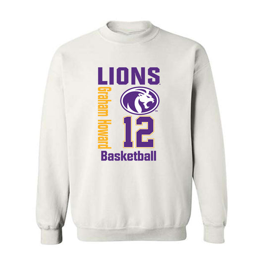 North Alabama - NCAA Men's Basketball : Cortez Graham Howard - Classic Fashion Shersey Crewneck Sweatshirt-0