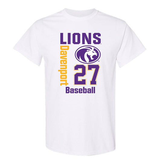 North Alabama - NCAA Baseball : Luke Davenport - Classic Fashion Shersey T-Shirt-0