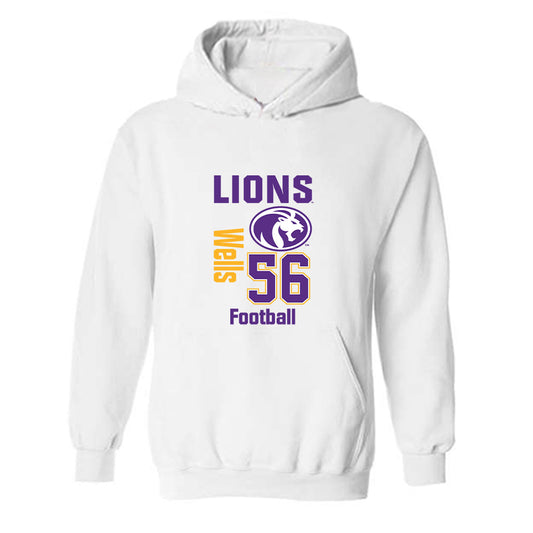 North Alabama - NCAA Football : Matthew Wells - Classic Fashion Shersey Hooded Sweatshirt-0