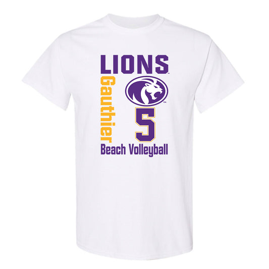 North Alabama - NCAA Beach Volleyball : Audrey Gauthier - Classic Fashion Shersey T-Shirt-0