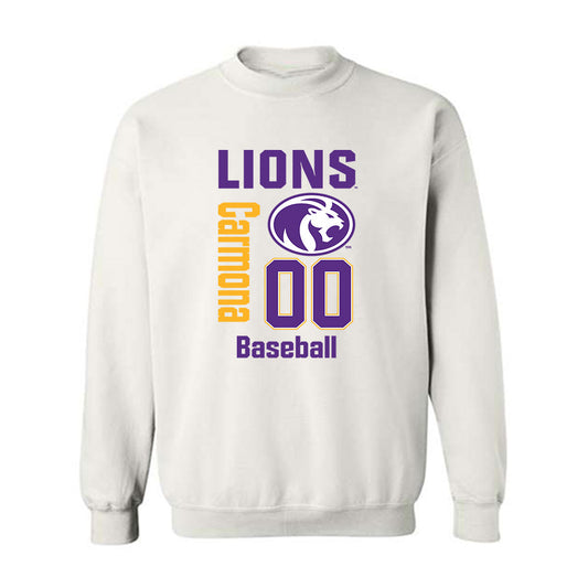 North Alabama - NCAA Baseball : Carlos Carmona - Classic Fashion Shersey Crewneck Sweatshirt-0