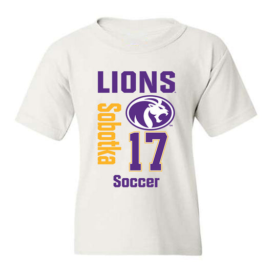 North Alabama - NCAA Women's Soccer : Charlotte Sobotka - Classic Fashion Shersey Youth T-Shirt-0