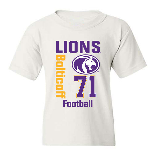 North Alabama - NCAA Football : Noah Bolticoff - Classic Fashion Shersey Youth T-Shirt-0