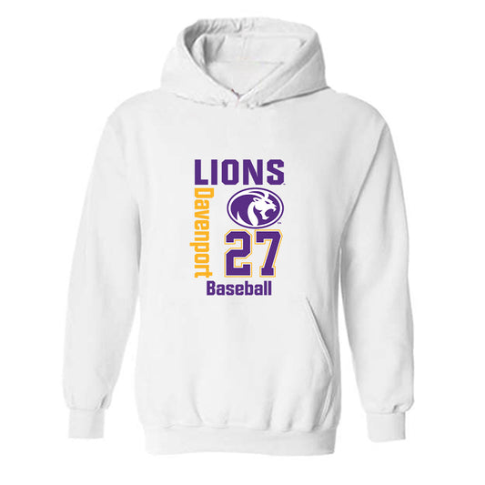 North Alabama - NCAA Baseball : Luke Davenport - Classic Fashion Shersey Hooded Sweatshirt-0