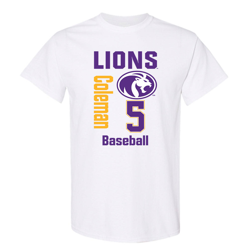 North Alabama - NCAA Baseball : Dylan Coleman - Classic Fashion Shersey T-Shirt-0