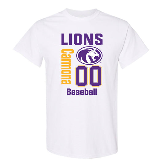 North Alabama - NCAA Baseball : Carlos Carmona - Classic Fashion Shersey T-Shirt-0