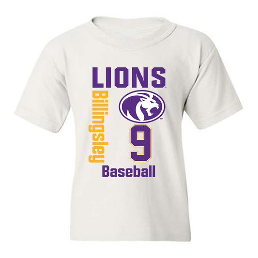 North Alabama - NCAA Baseball : Ryker Billingsley - Classic Fashion Shersey Youth T-Shirt-0