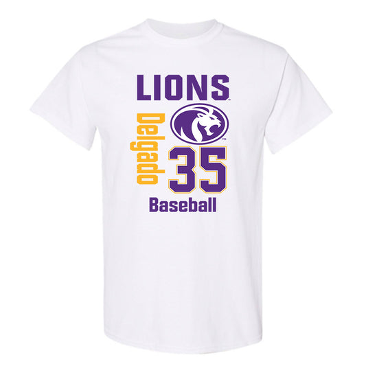 North Alabama - NCAA Baseball : Matthew Delgado - Classic Fashion Shersey T-Shirt-0