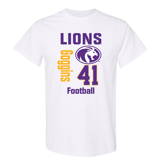 North Alabama - NCAA Football : Walter Goggins - Classic Fashion Shersey T-Shirt-0