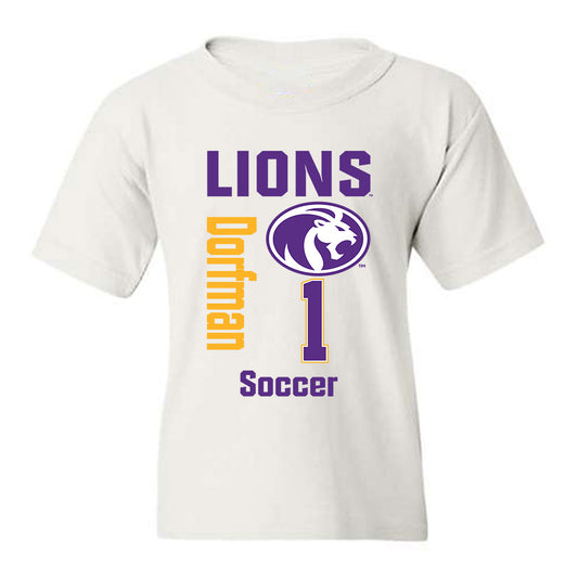 North Alabama - NCAA Women's Soccer : Emily Dorfman - Classic Fashion Shersey Youth T-Shirt-0