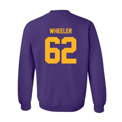 North Alabama - NCAA Football : Carson Wheeler - Classic Shersey Crewneck Sweatshirt-1