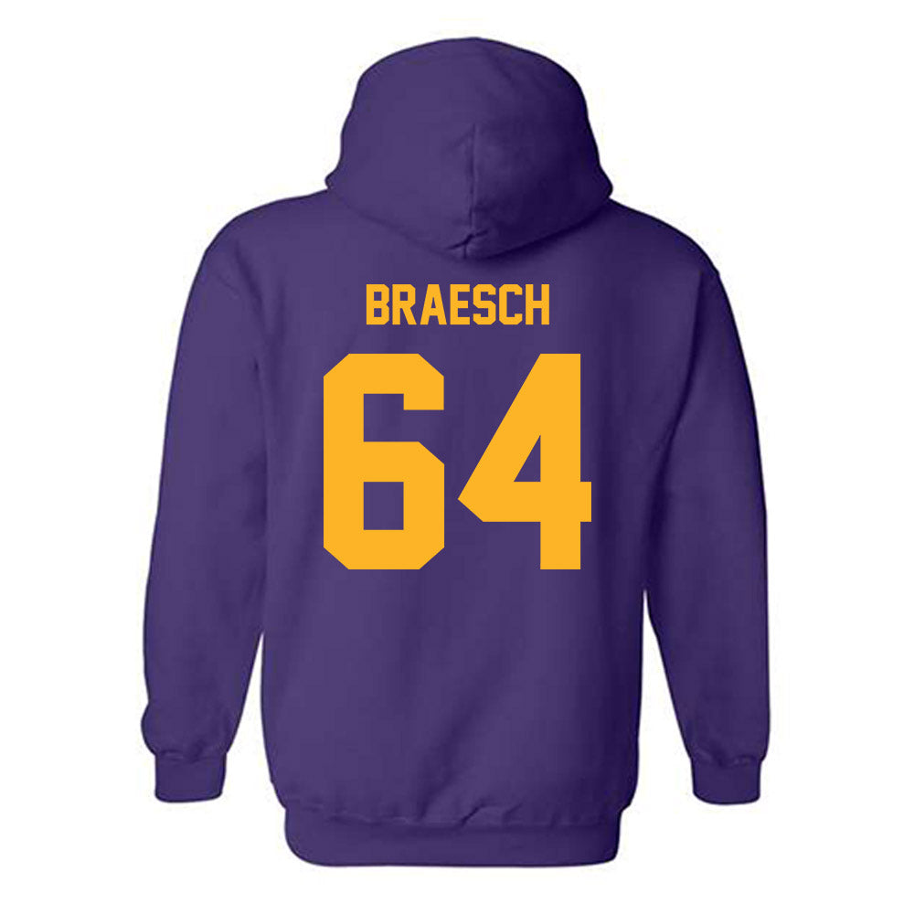 North Alabama - NCAA Football : Dominic Braesch - Classic Shersey Hooded Sweatshirt-1