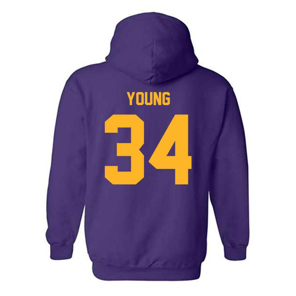 North Alabama - NCAA Football : Anthony Young - Classic Shersey Hooded Sweatshirt-1