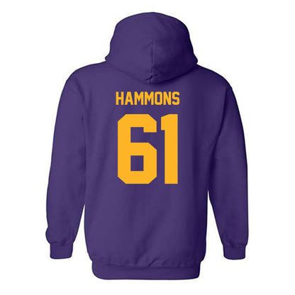 North Alabama - NCAA Softball : Gyvan Hammons - Classic Shersey Hooded Sweatshirt-1