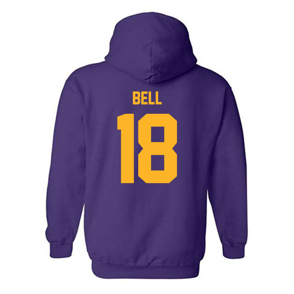 North Alabama - NCAA Baseball : Hunter Bell - Classic Shersey Hooded Sweatshirt-1
