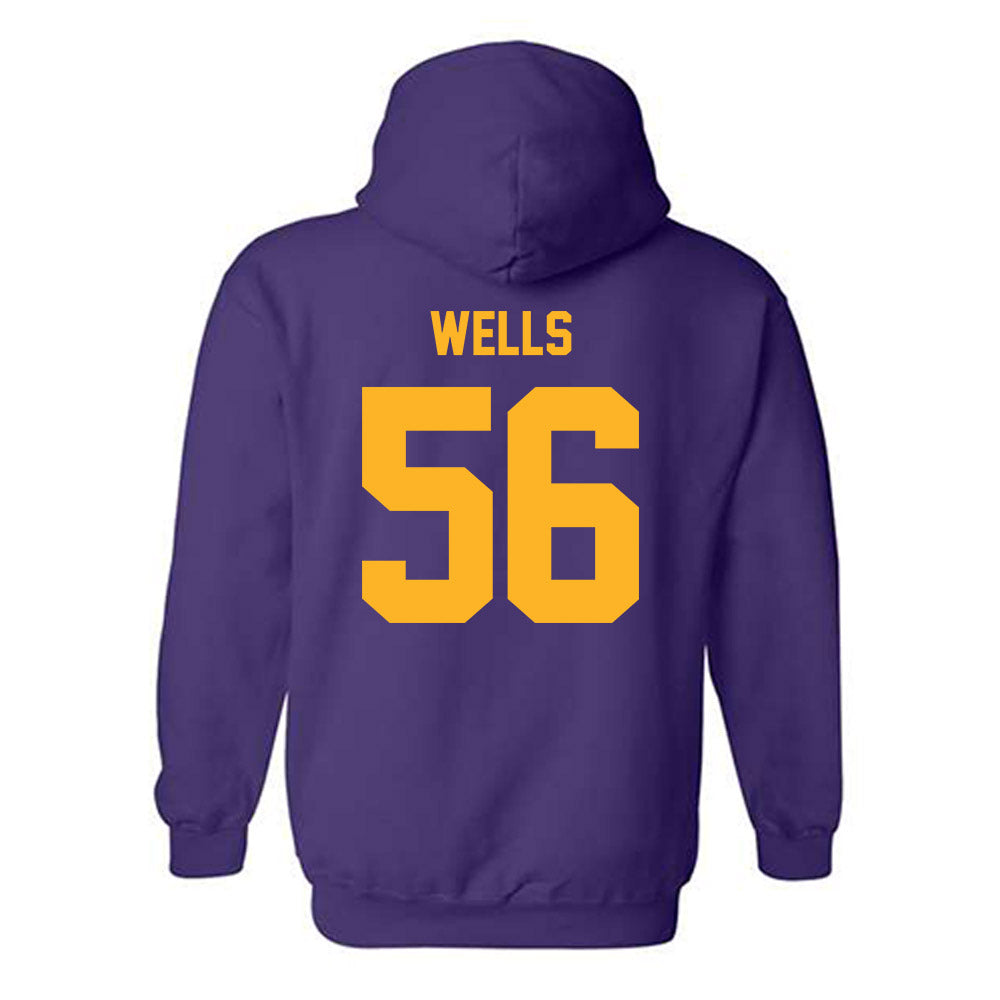 North Alabama - NCAA Football : Matthew Wells - Classic Shersey Hooded Sweatshirt-1