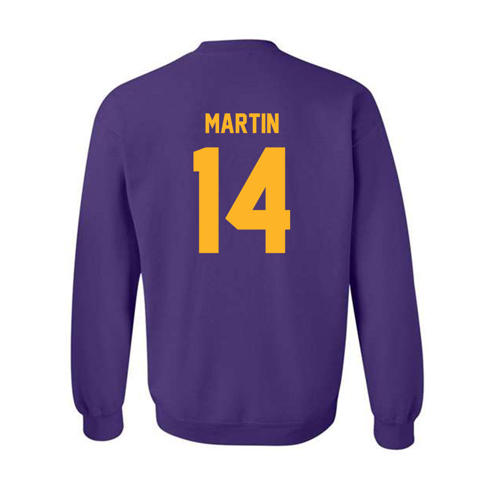 North Alabama - NCAA Football : Tae Martin - Classic Shersey Crewneck Sweatshirt-1