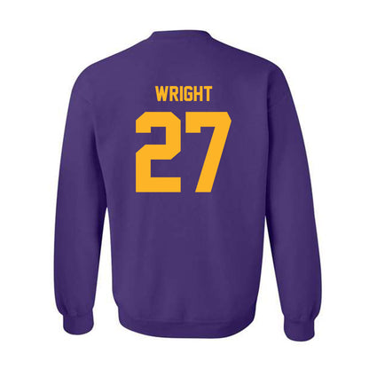 North Alabama - NCAA Softball : Claire Wright - Classic Shersey Crewneck Sweatshirt-1