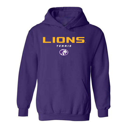 North Alabama - NCAA Men's Tennis : Alberto Altur - Classic Shersey Hooded Sweatshirt-0