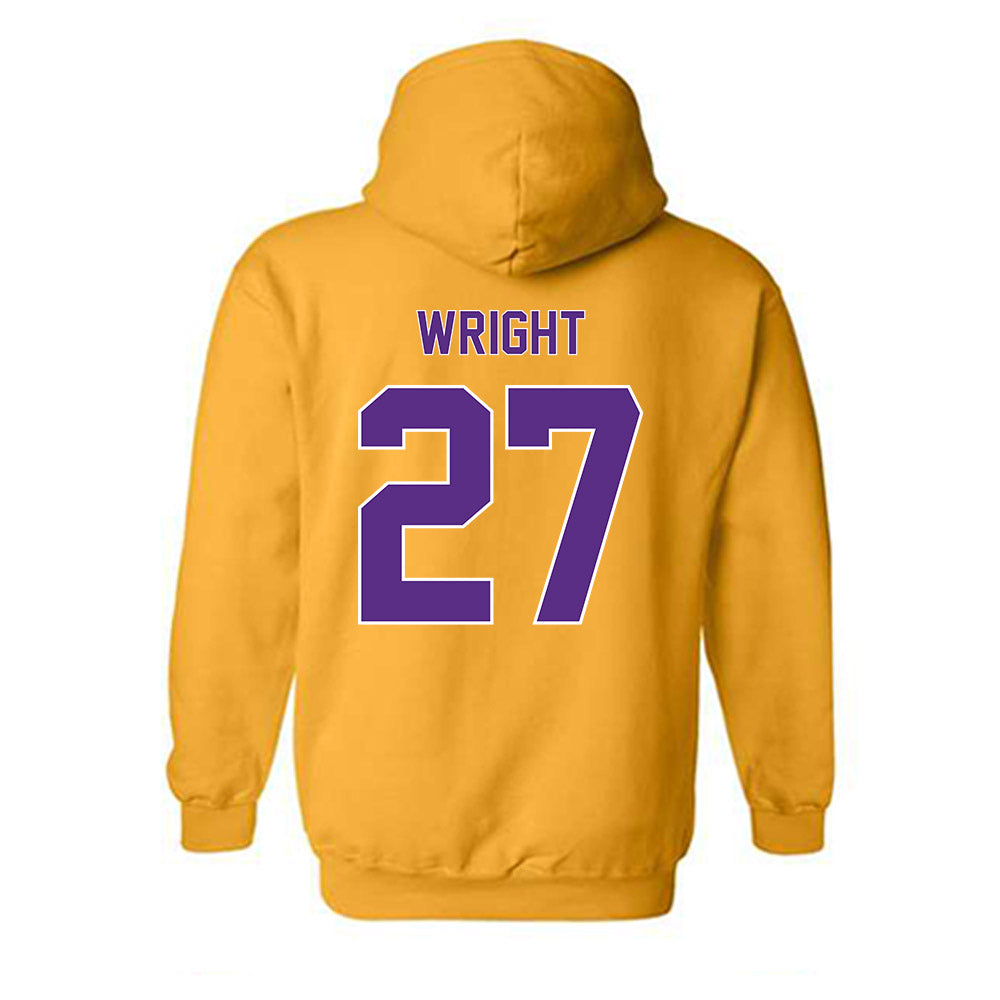North Alabama - NCAA Softball : Claire Wright - Classic Shersey Hooded Sweatshirt-1