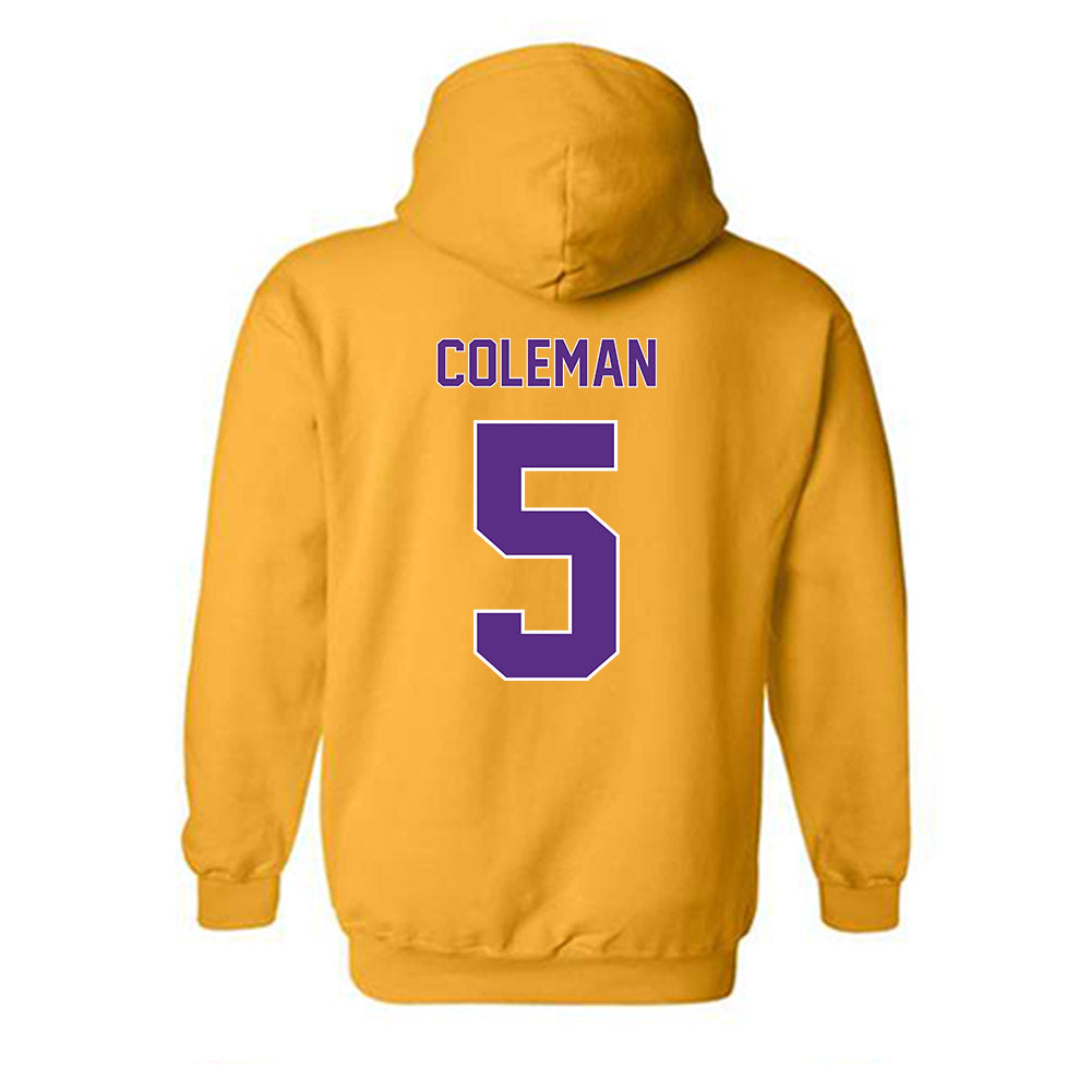 North Alabama - NCAA Baseball : Dylan Coleman - Classic Shersey Hooded Sweatshirt-1