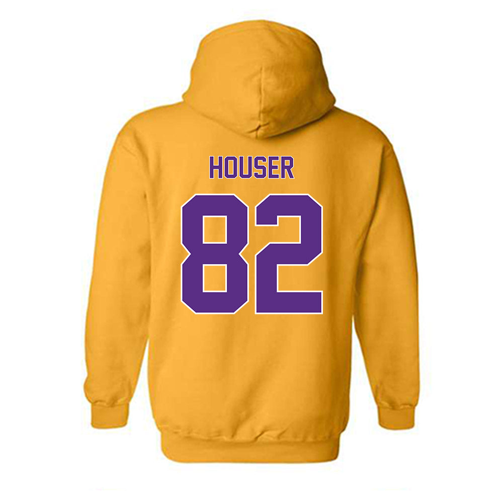 North Alabama - NCAA Football : Clint Houser - Classic Shersey Hooded Sweatshirt-1