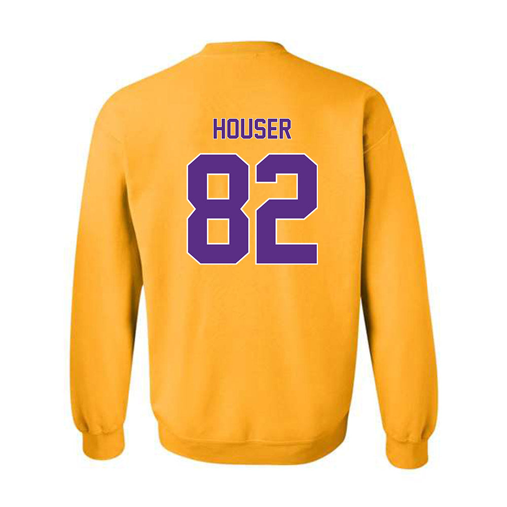 North Alabama - NCAA Football : Clint Houser - Classic Shersey Crewneck Sweatshirt-1