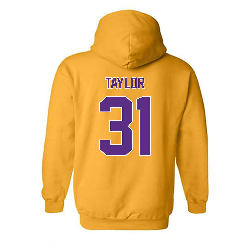 North Alabama - NCAA Football : John Taylor - Classic Shersey Hooded Sweatshirt-1