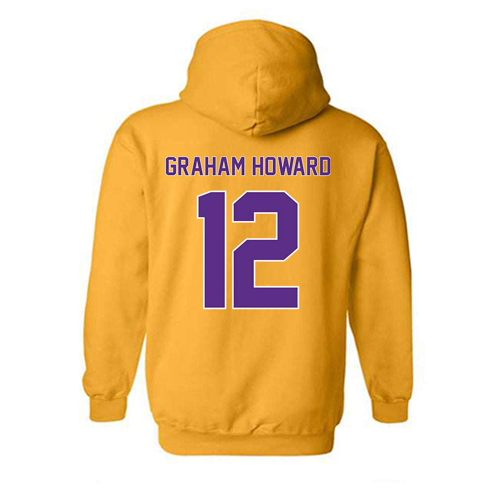 North Alabama - NCAA Men's Basketball : Cortez Graham Howard - Classic Shersey Hooded Sweatshirt-1